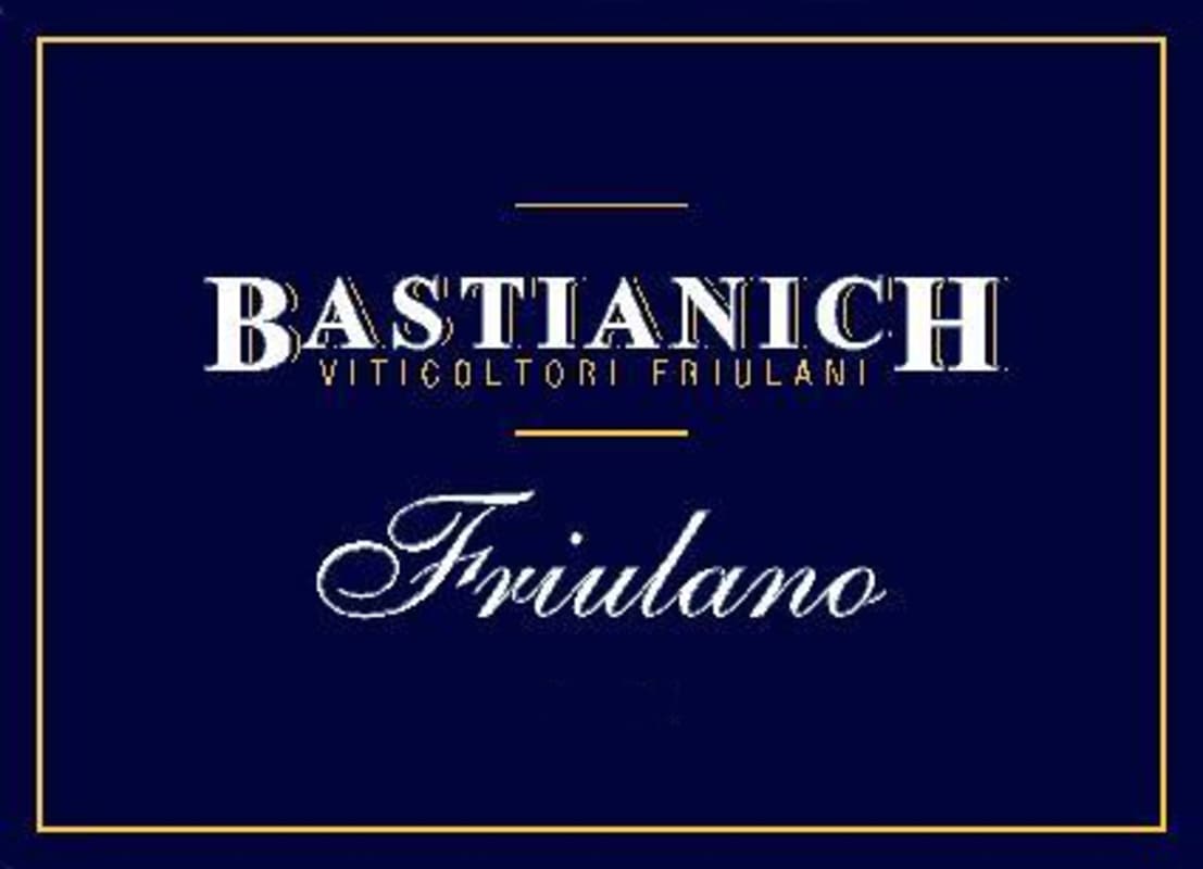 Bastianich Friulano 2014 Front Label