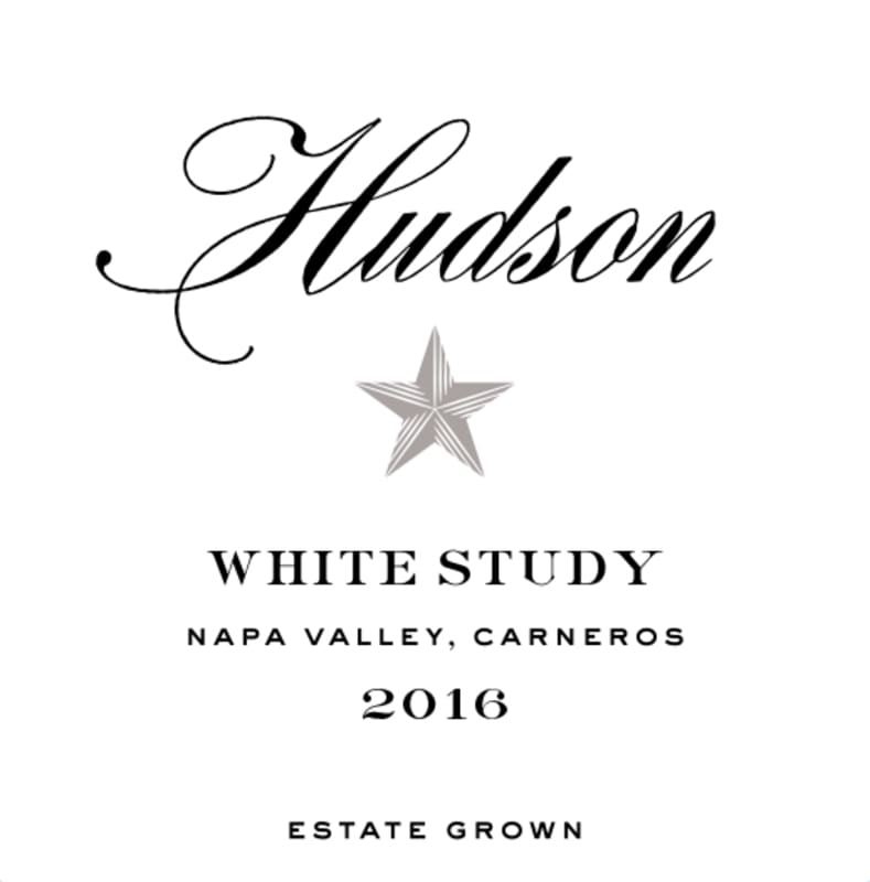 Hudson White Study 2016 Front Label