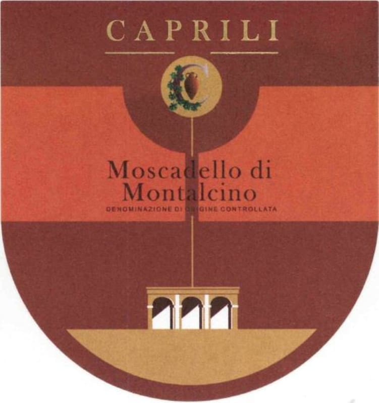 Caprili Moscadello di Montalcino 2013 Front Label