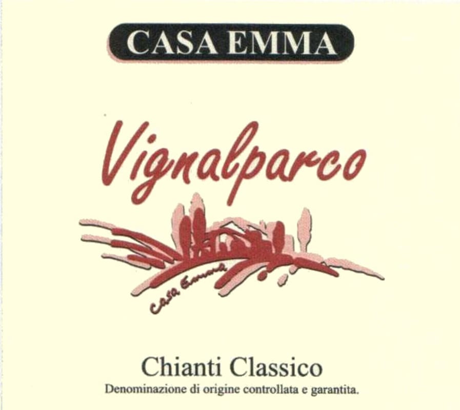 Casa Emma Vignalparco Chianti Classico Riserva 2010 Front Label