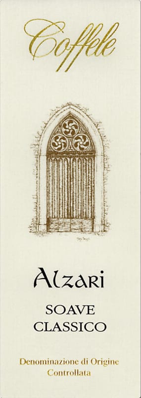 Coffele Alzari Soave Classico 2011 Front Label