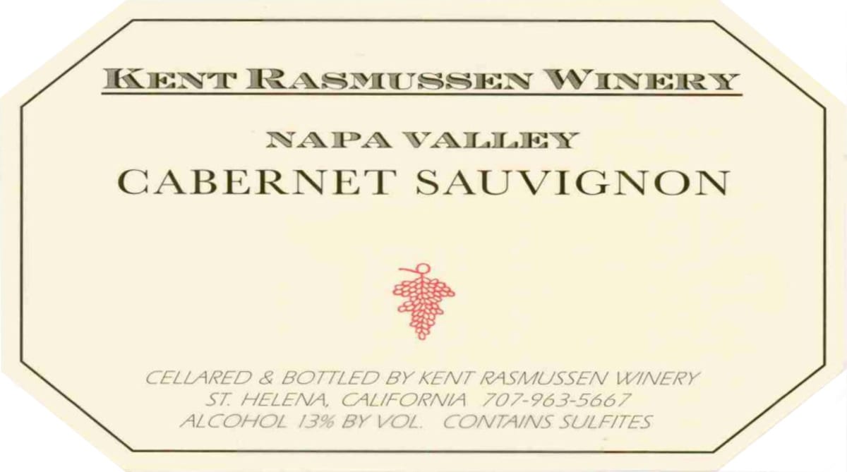 Kent Rasmussen Napa Valley Cabernet Sauvignon 2000 Front Label
