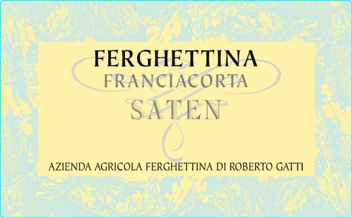 Ferghettina Franciacorta Saten 2010 Front Label