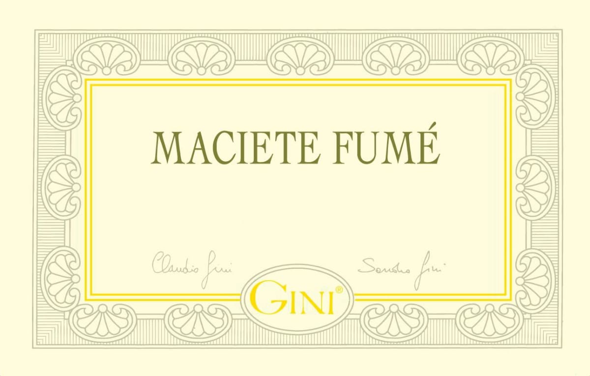 Gini Maciete Fume Sauvignon Blanc 2011 Front Label