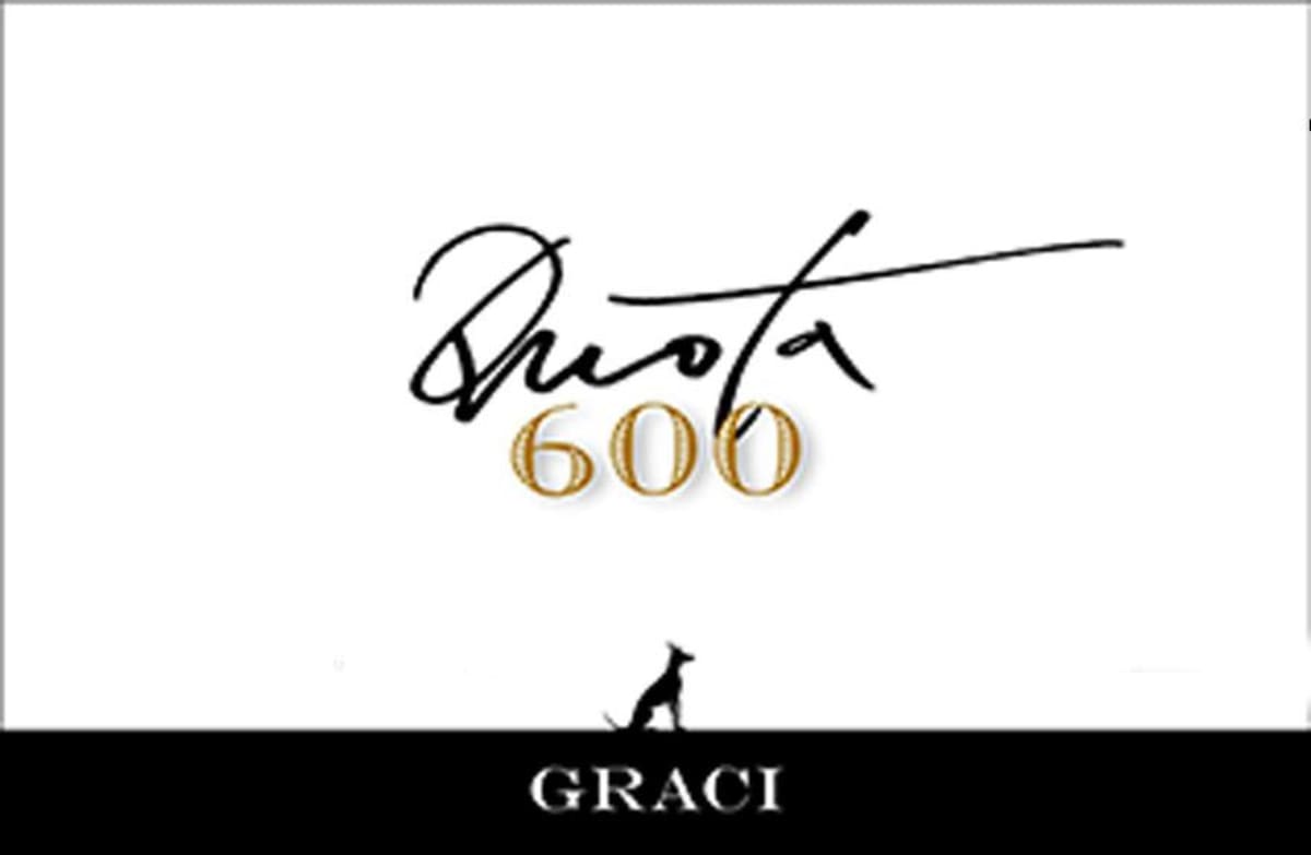 Graci Quota 600 Rosso 2010 Front Label