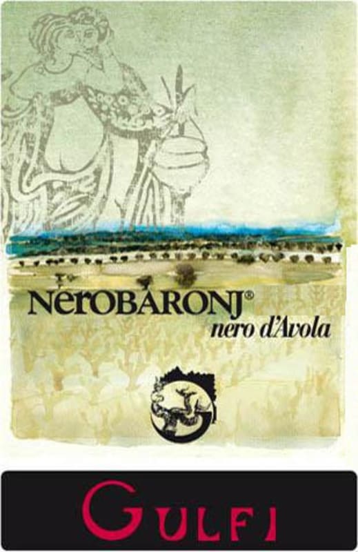 Gulfi Nerobaronj Nero d'Avola 2007 Front Label