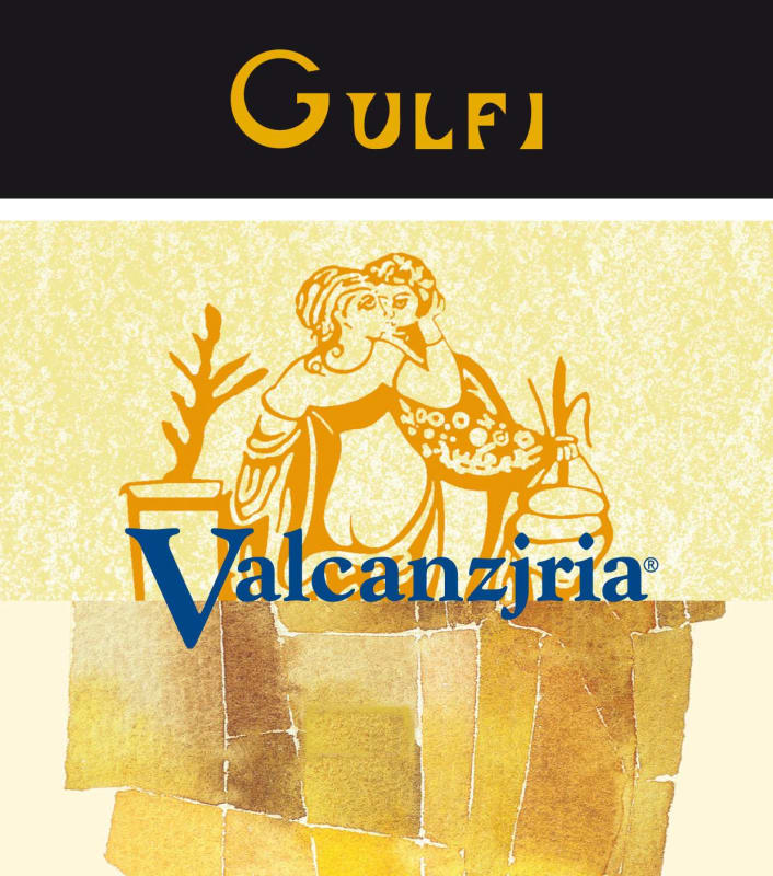 Gulfi Valcanzjria Sicilia 2014 Front Label