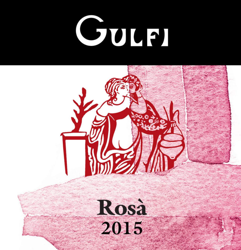 Gulfi Rosa Rosato 2015 Front Label