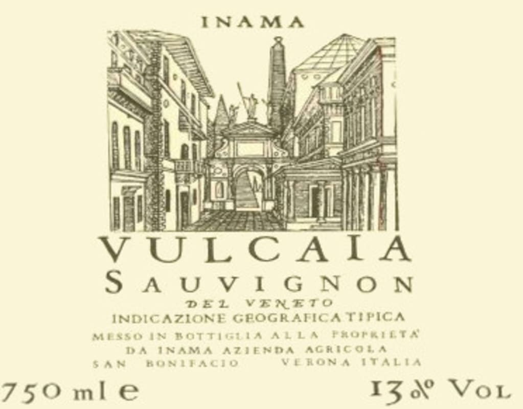 Inama Vulcaia Sauvignon Blanc 2006 Front Label