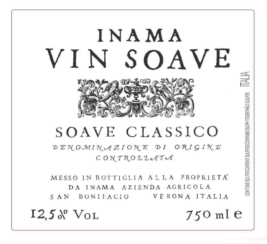 Inama Soave Classico 2010 Front Label