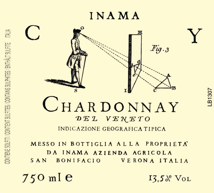 Inama Chardonnay 2007 Front Label