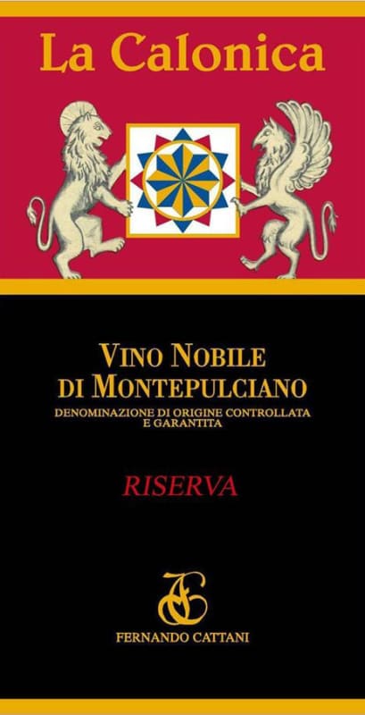 La Calonica Vino Nobile di Montepulciano Riserva 2005 Front Label