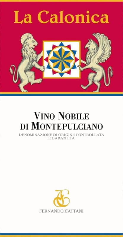 La Calonica Vino Nobile di Montepulciano 2007 Front Label
