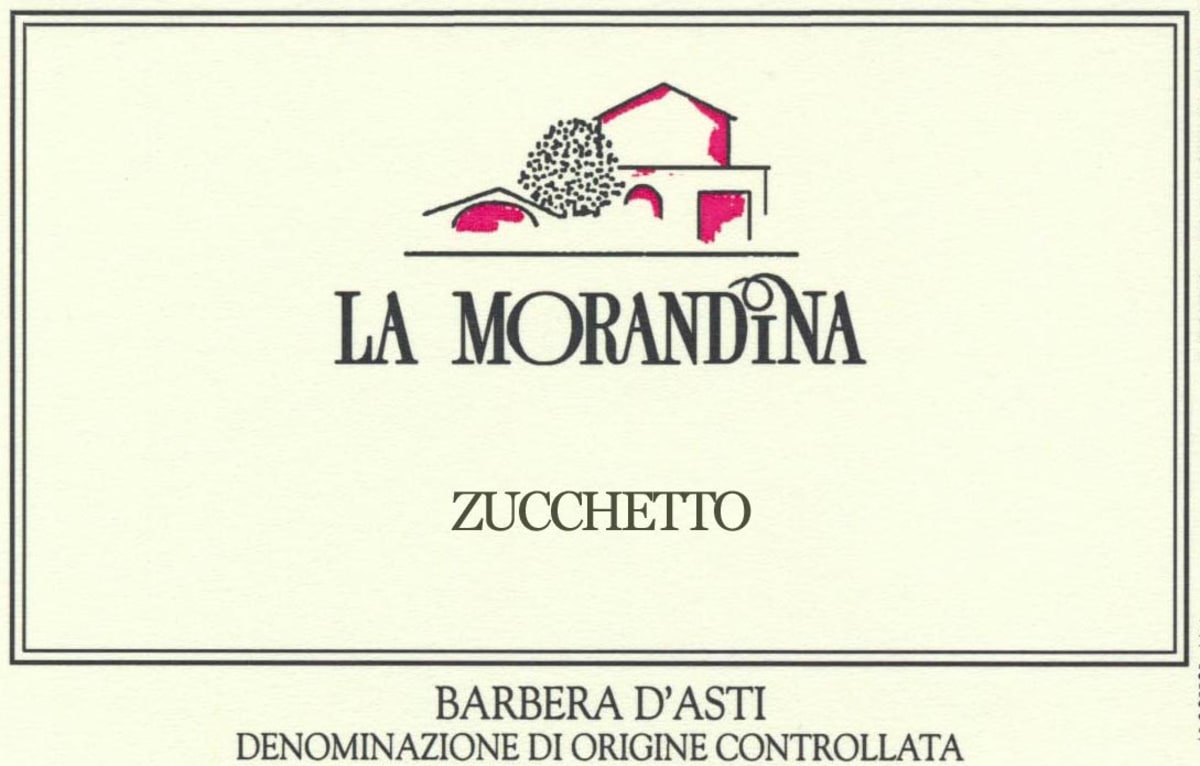 La Morandina Zucchetto Barbera D'Asti 2011 Front Label