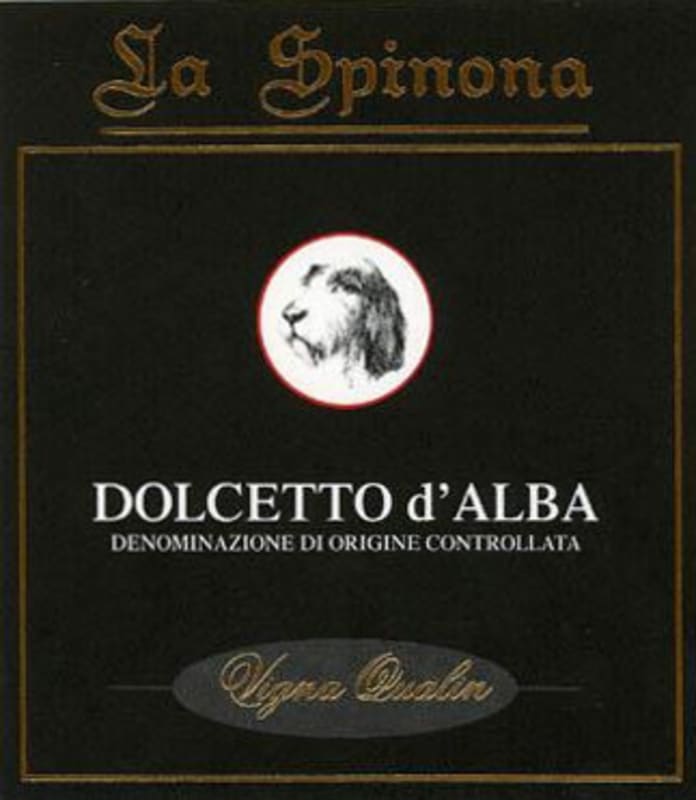La Spinona Dolcetto d'Alba 2014 Front Label