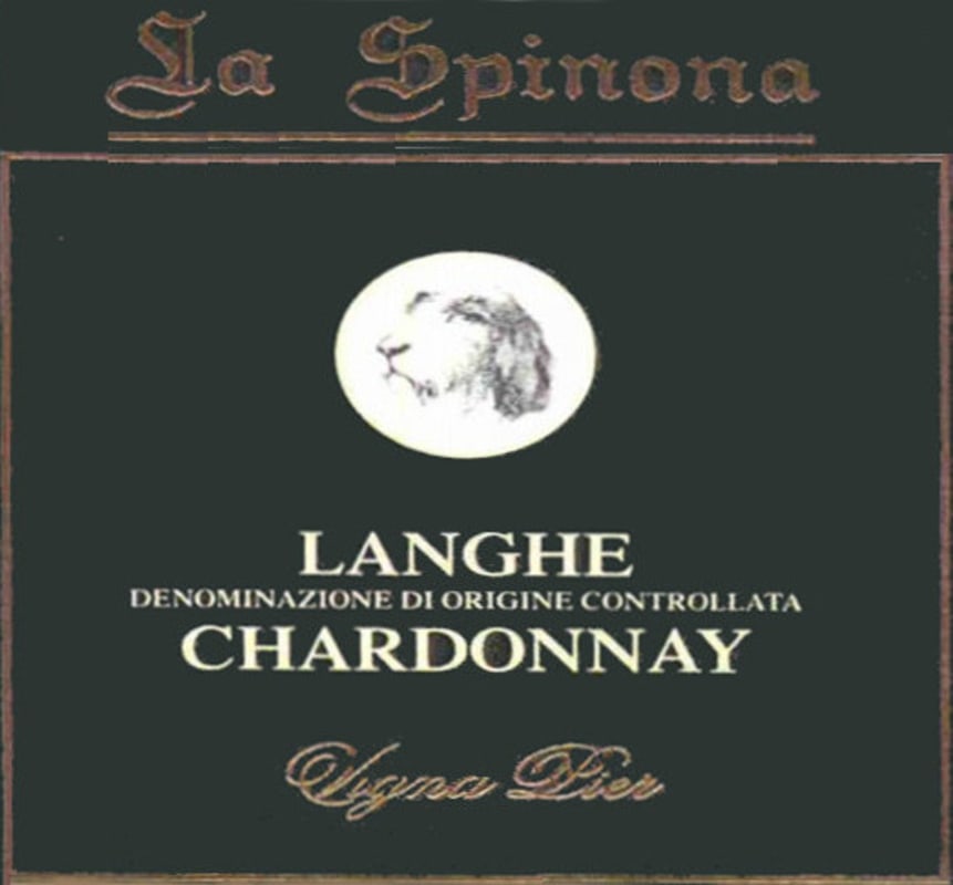La Spinona Piedmont Langhe Chardonnay 2013 Front Label