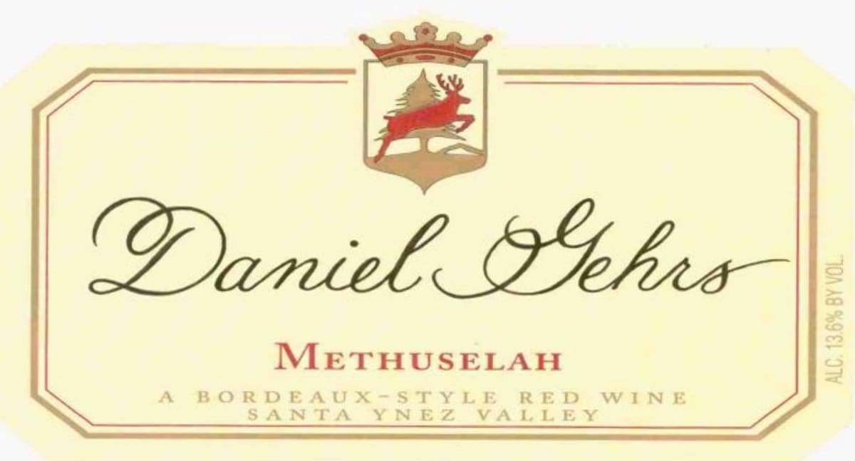 Daniel Gehrs Methuselah 1999 Front Label