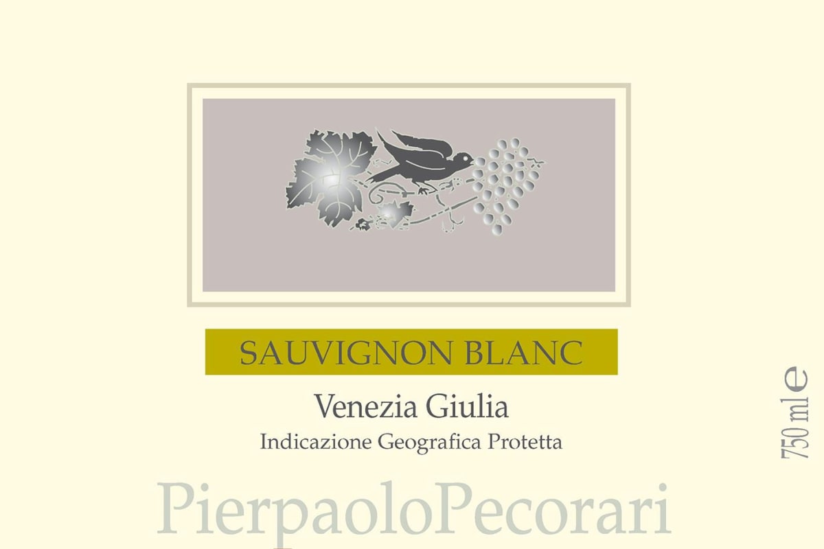Pierpaolo Pecorari Sauvignon Blanc 2014 Front Label