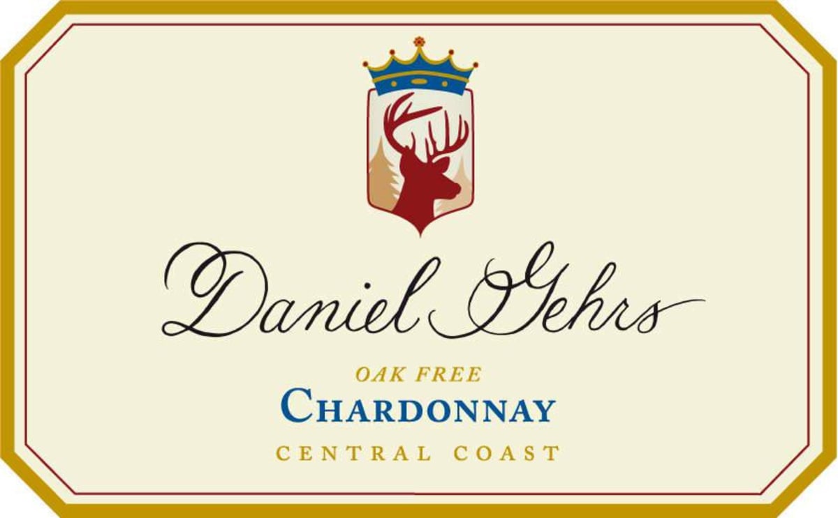 Daniel Gehrs Oak Free Chardonnay 2012 Front Label