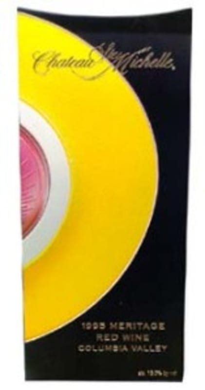 Chateau Ste. Michelle Artist Series Meritage 1995 Front Label