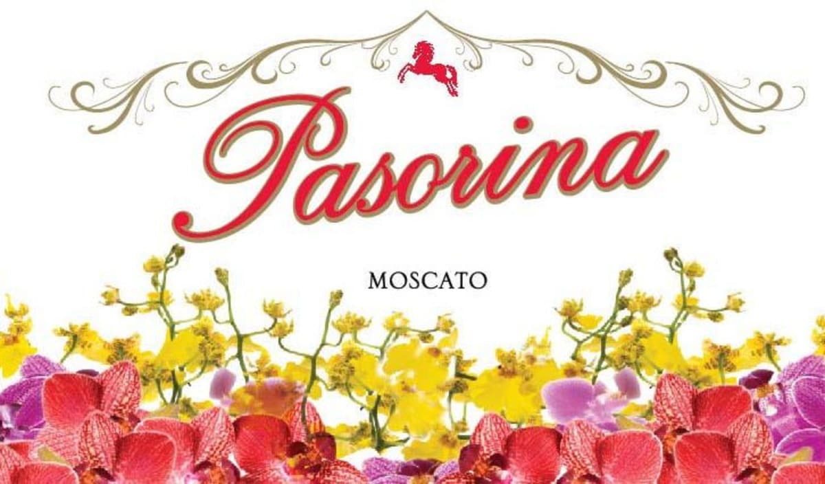 DAOU Pasorina Moscato 2012 Front Label