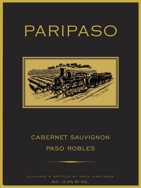 DAOU Paripaso Cabernet Sauvignon 2012 Front Label