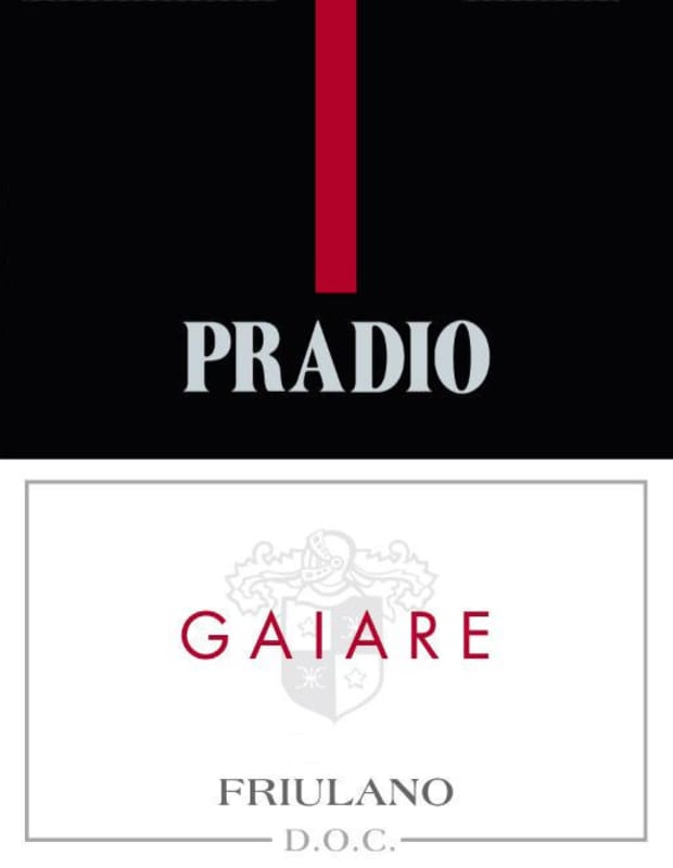 Pradio Friuli Grave Gaiare Friulano 2015 Front Label