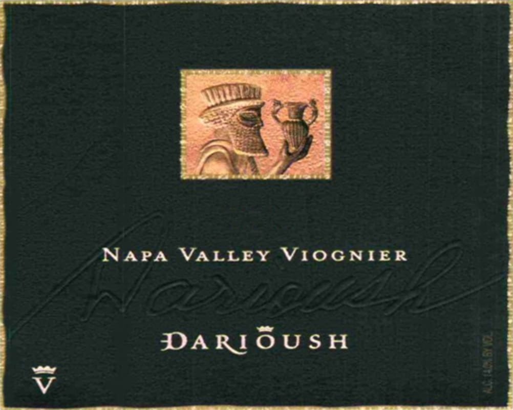 Darioush Signature Viognier 2007 Front Label