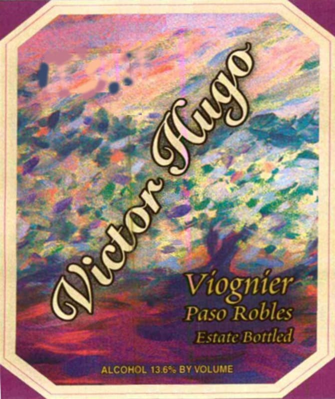 Victor Hugo Winery Viognier 2011 Front Label
