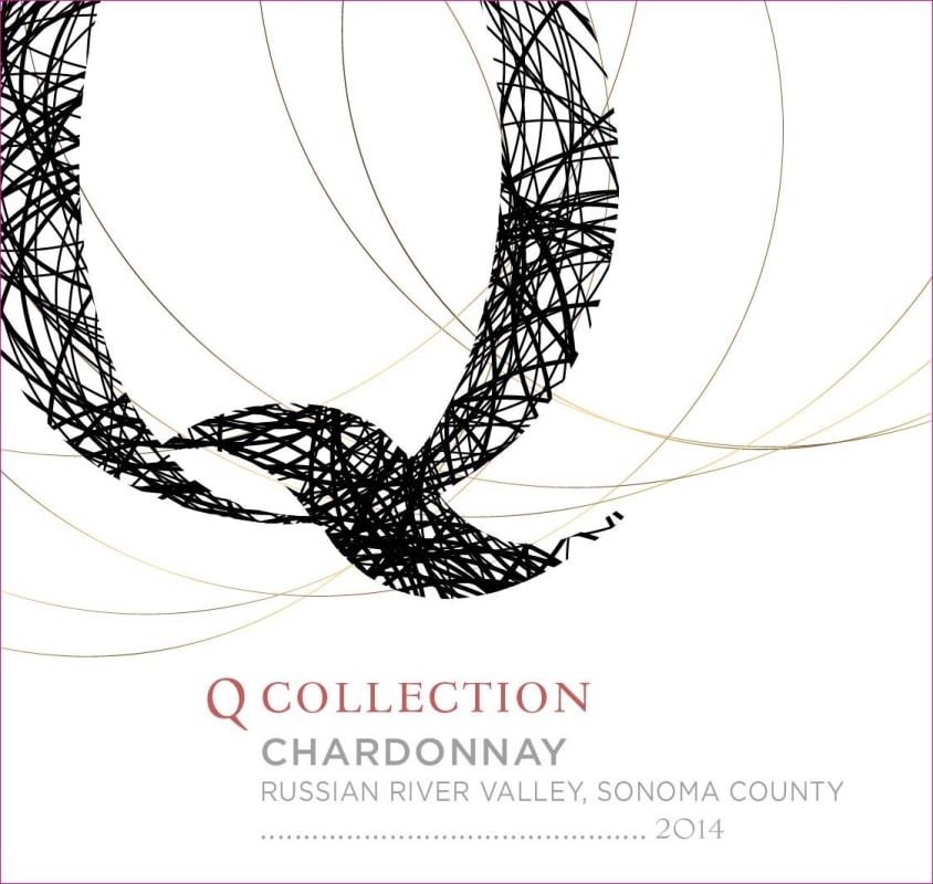 Q Collection Russian River Valley Chardonnay 2014 Front Label