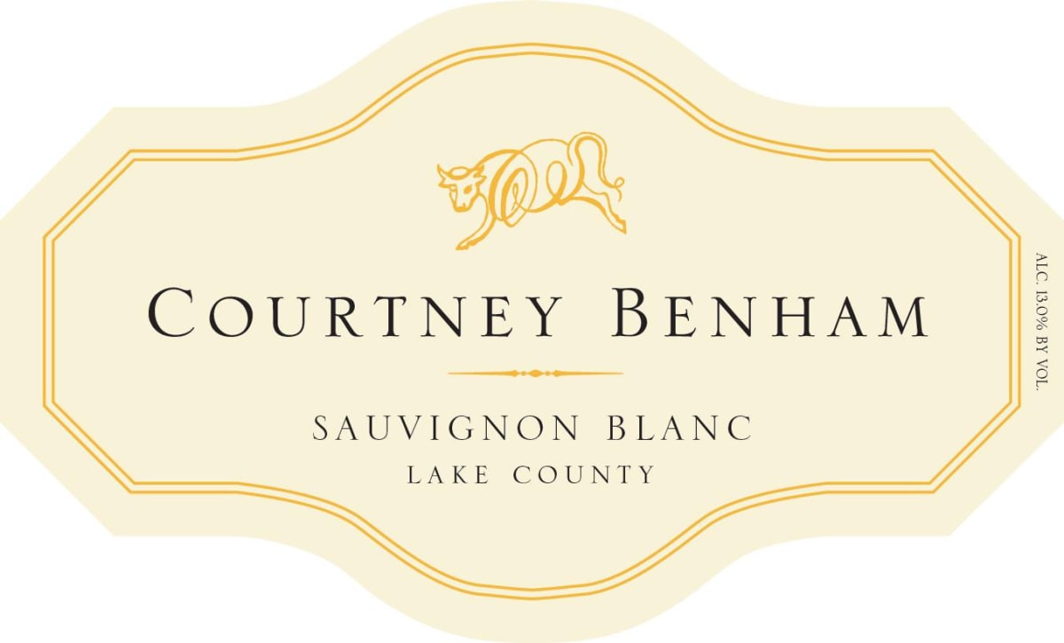 Courtney Benham Sauvignon Blanc 2012 Front Label