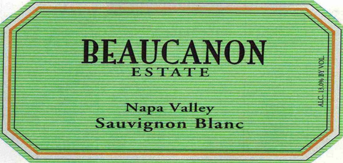 Beaucanon Sauvignon Blanc 2011 Front Label