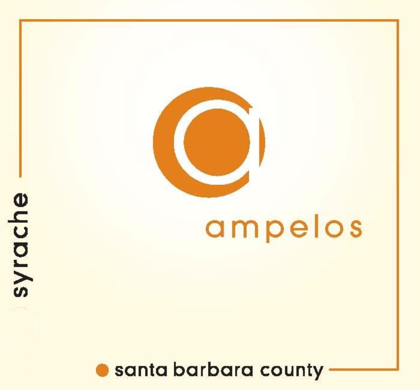 Ampelos Cellars Syrache 2009 Front Label
