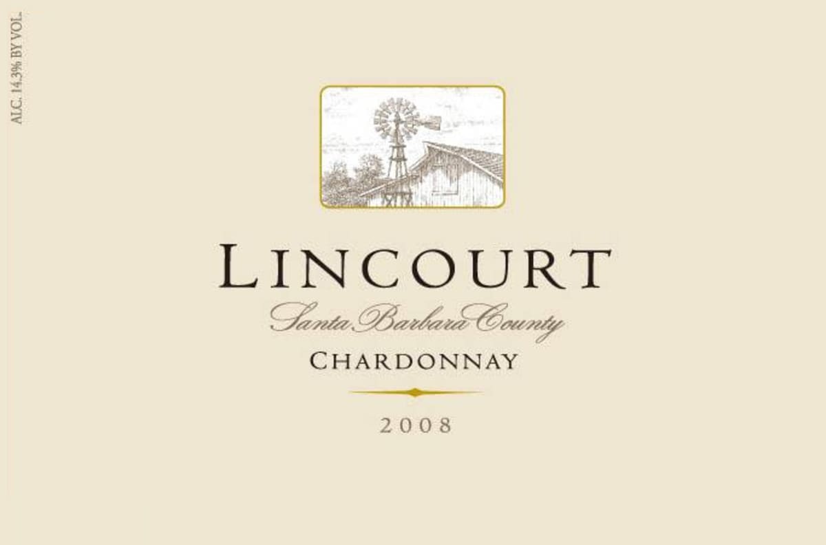 Lincourt Chardonnay 2008 Front Label
