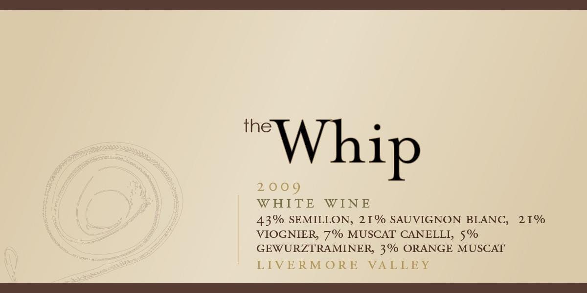 Murrieta's Well The Whip 2009 Front Label