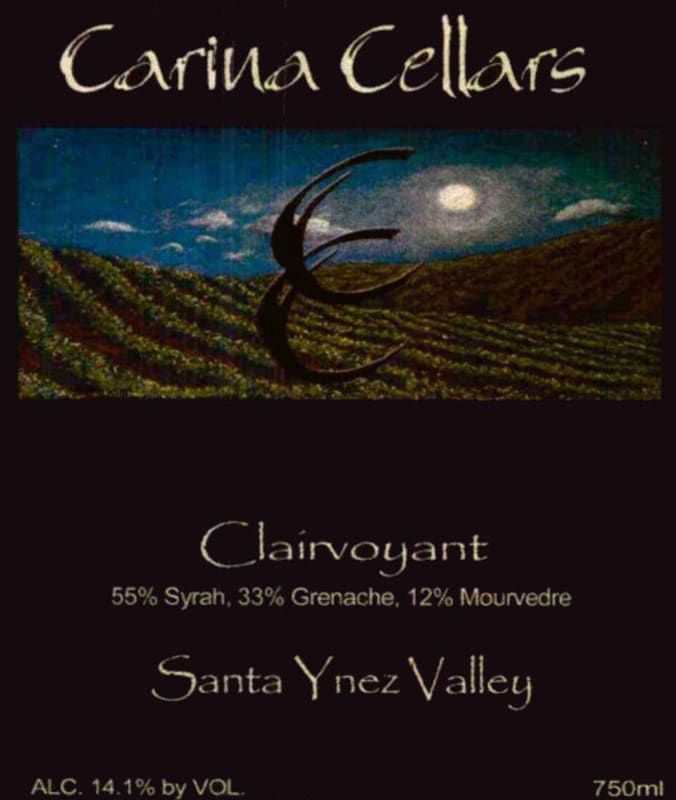 Carina Cellars Clairvoyant 2006 Front Label