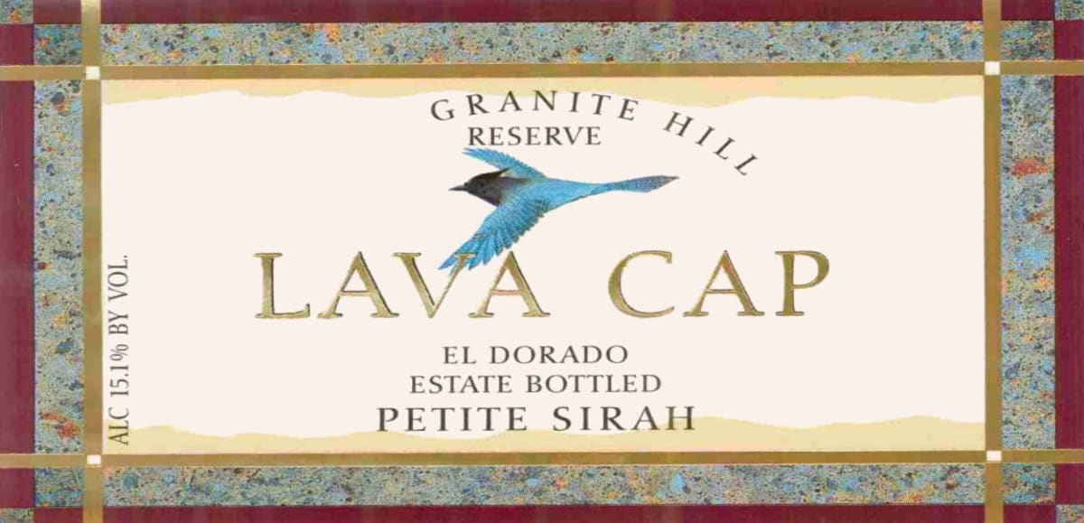 Lava Cap Granite Hill Vineyard Reserve Petite Sirah 2005 Front Label