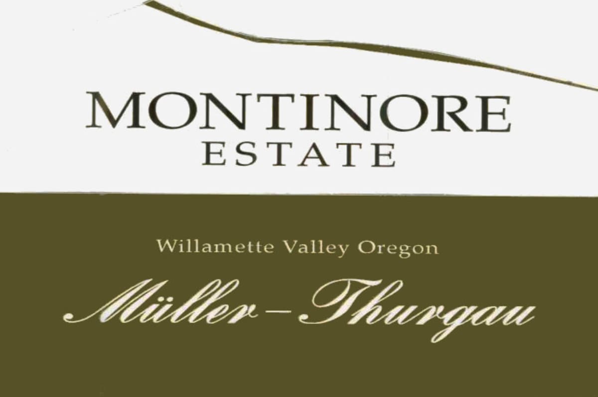 Montinore Estate Muller Thurgau 2003 Front Label
