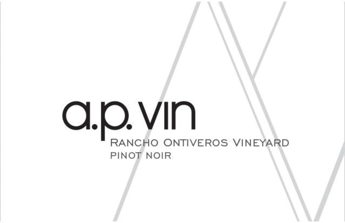 A.P. Vin Rancho Ontiveros Vineyard Pinot Noir 2014 Front Label