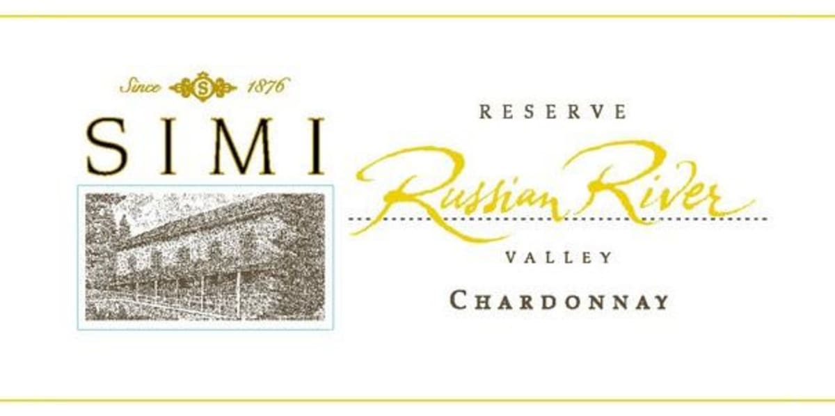 Simi Reserve Chardonnay 2006 Front Label