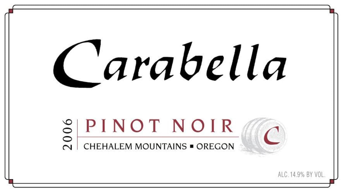 Carabella Pinot Noir 2006 Front Label