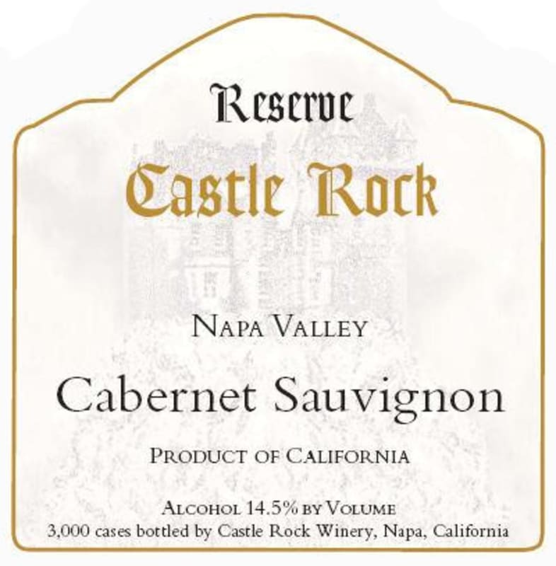 Castle Rock Reserve Cabernet Sauvignon 2006 Front Label