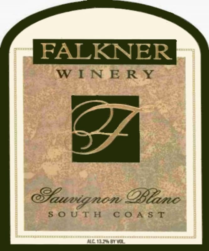 Falkner Winery Sauvignon Blanc 2002 Front Label
