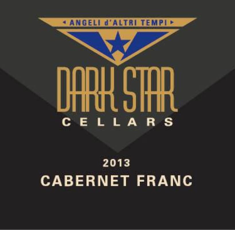Dark Star Cellars Cabernet Franc 2013 Front Label