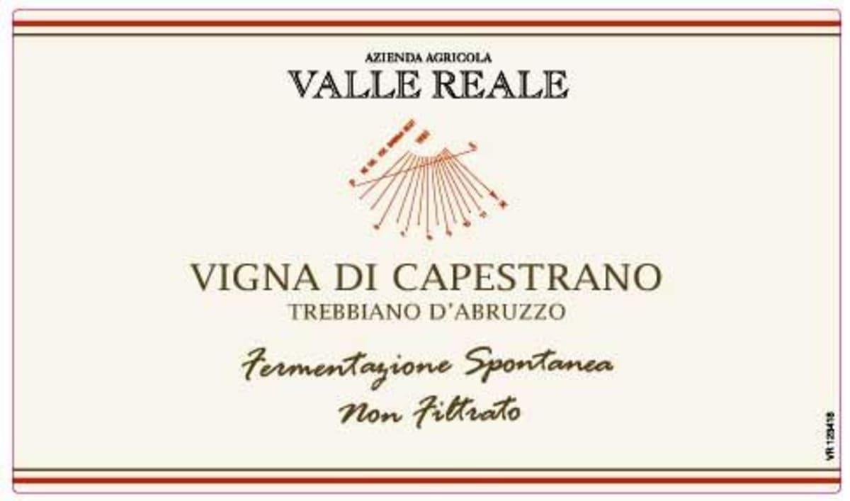 Valle Reale Vigna di Capestrano Trebbiano d'Abruzzo 2009 Front Label