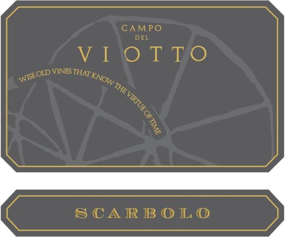 Scarbolo Campo del Viotto Merlot 2012 Front Label