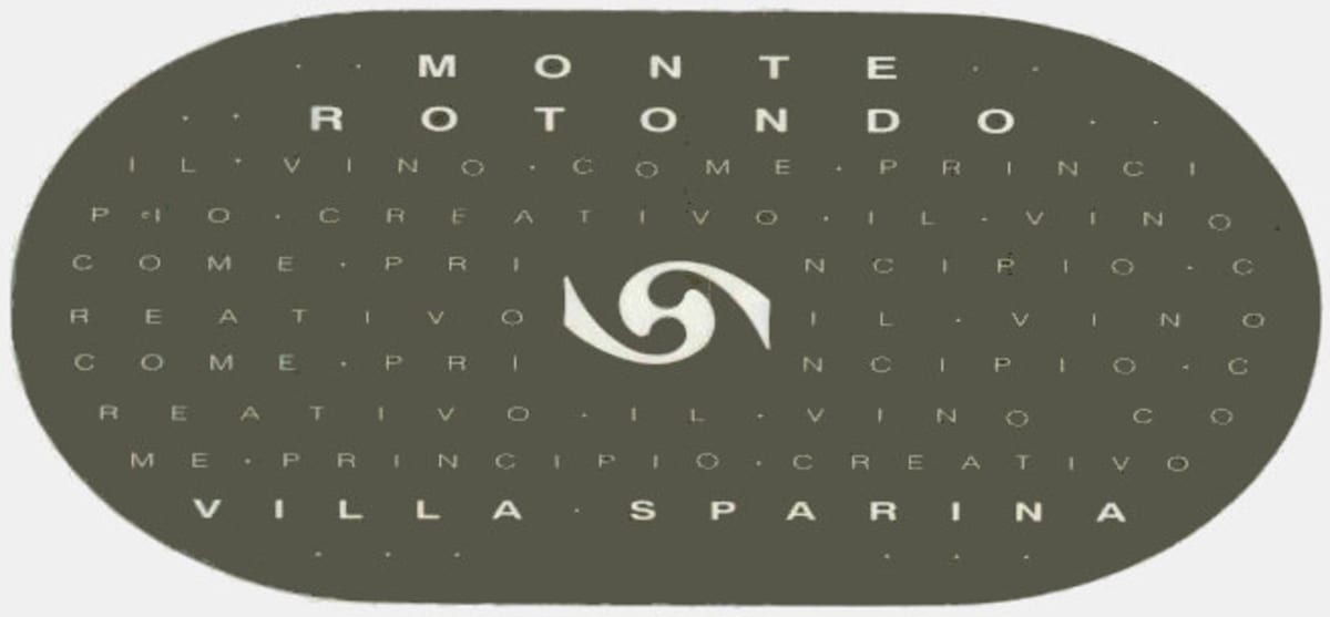 Villa Sparina Gavi del Comune di Gavi Monte Rotondo 2008 Front Label
