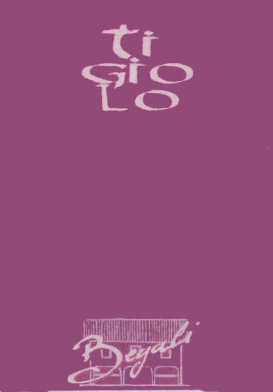 Begali Tigiolo 2012 Front Label
