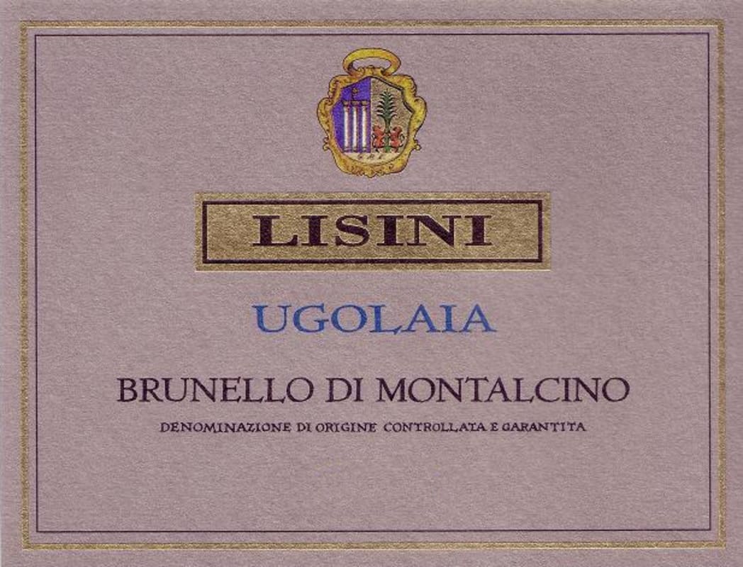 Lisini Ugolaia Brunello di Montalcino 2006 Front Label