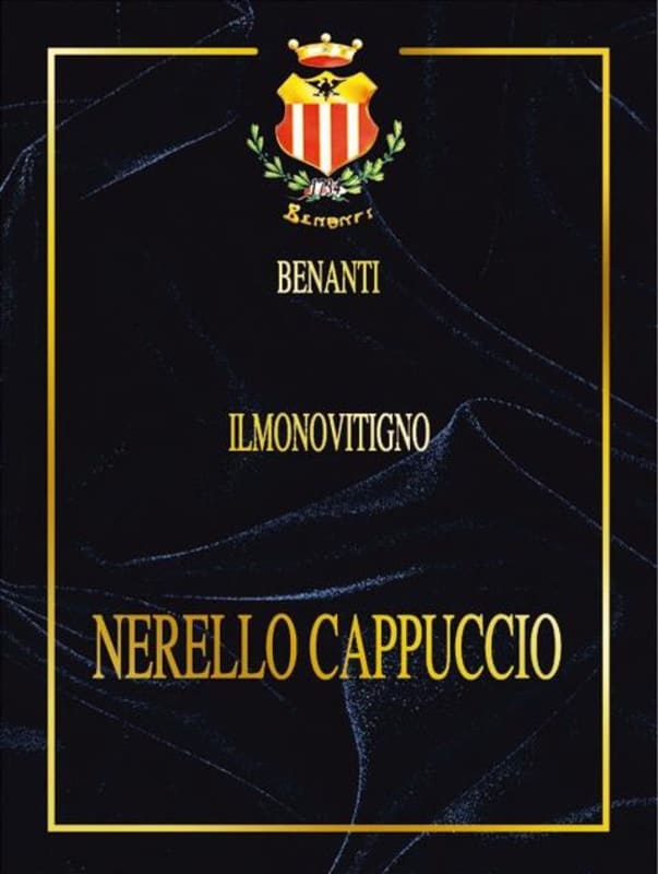 Benanti Il Monovitigno Nerello Cappuccio 2013 Front Label